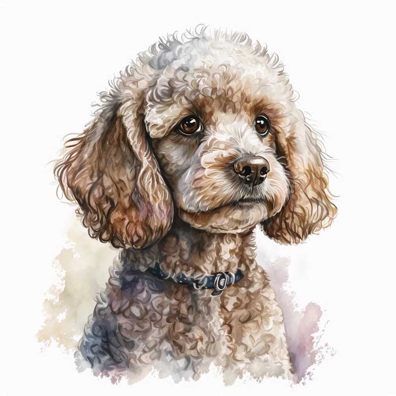 Posh Paws and Elegance: A Gallery of Poodle Dogs