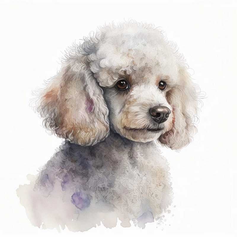 Posh Paws and Elegance: A Gallery of Poodle Dogs