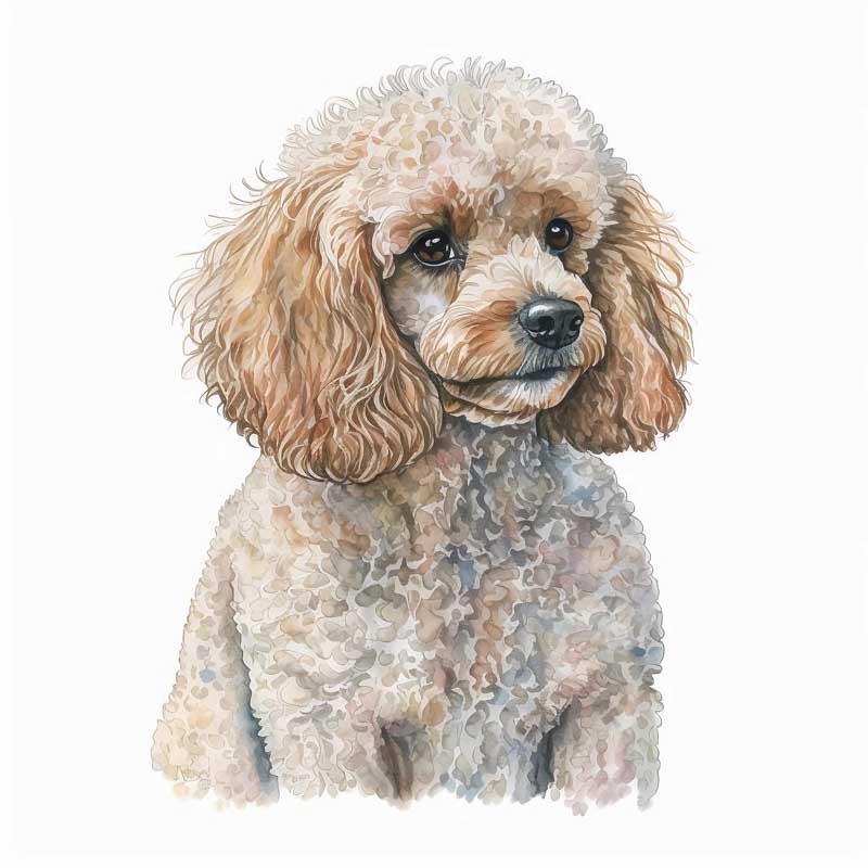 Posh Paws and Elegance: A Gallery of Poodle Dogs