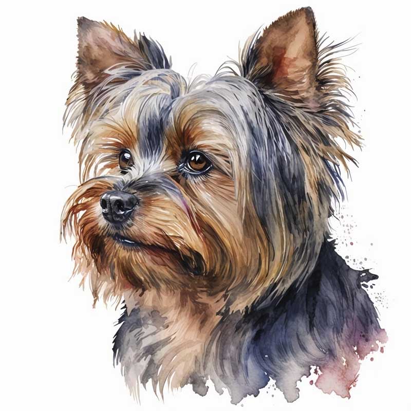 Lively Luxury: Adoring the Splendor of Yorkie Dogs