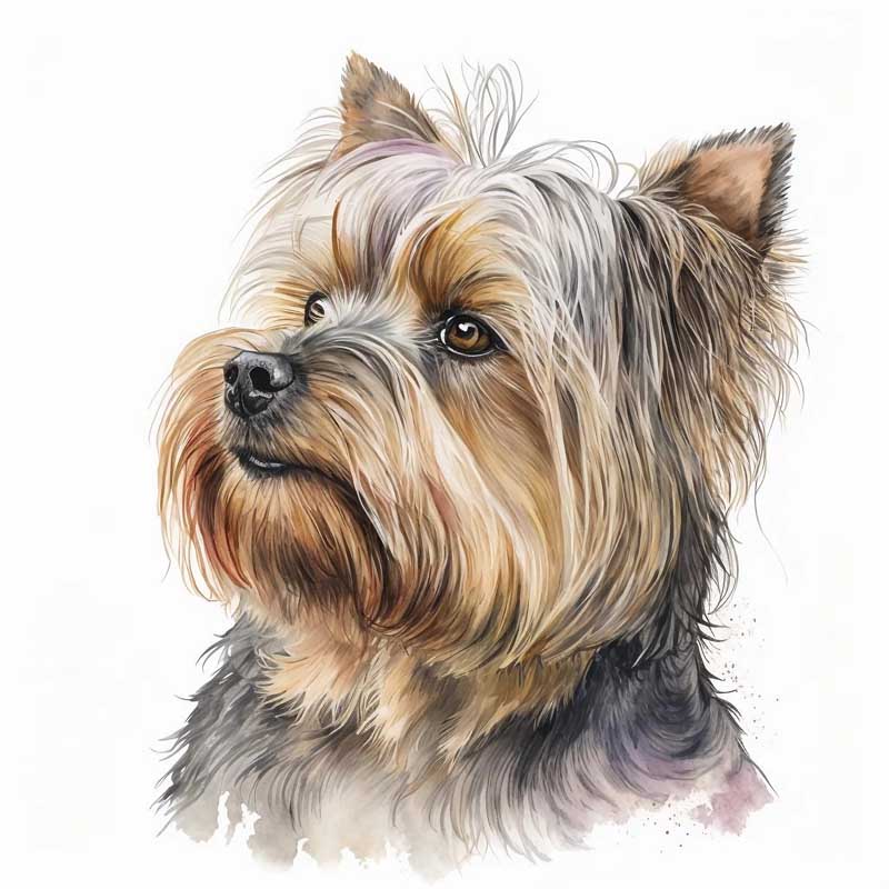 Lively Luxury: Adoring the Splendor of Yorkie Dogs