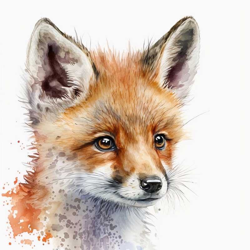 Cub of Curiosity: Capturing the Innocence of a Baby Fox