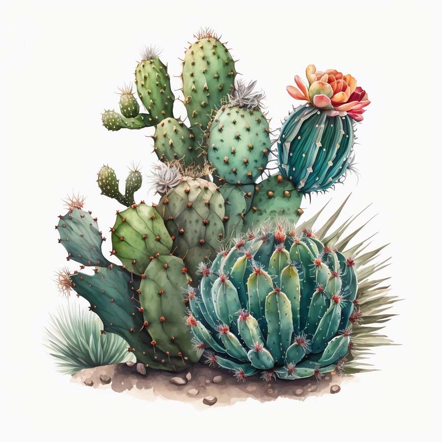 Desert Resilience: Cactus's Prickly Beauty