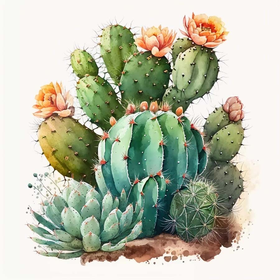 Desert Resilience: Cactus's Prickly Beauty