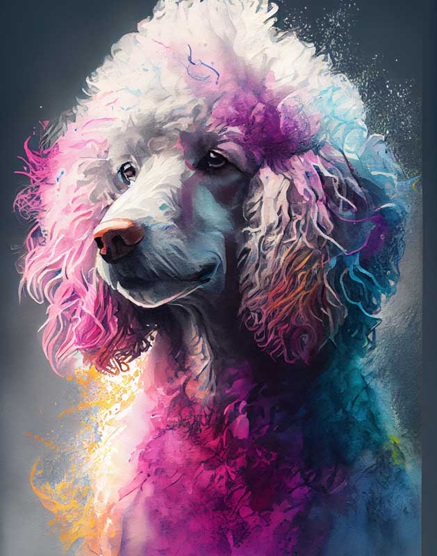 Posh Paws and Elegance: A Gallery of Poodle Dogs