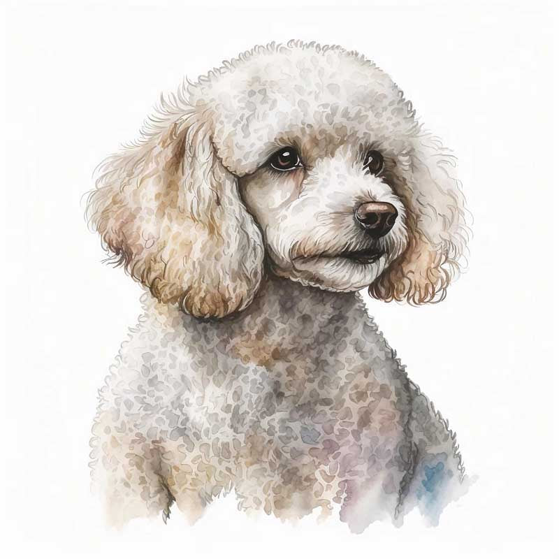 Posh Paws and Elegance: A Gallery of Poodle Dogs