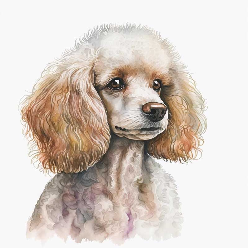 Posh Paws and Elegance: A Gallery of Poodle Dogs