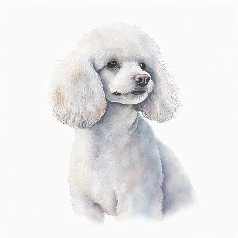 Posh Paws and Elegance: A Gallery of Poodle Dogs