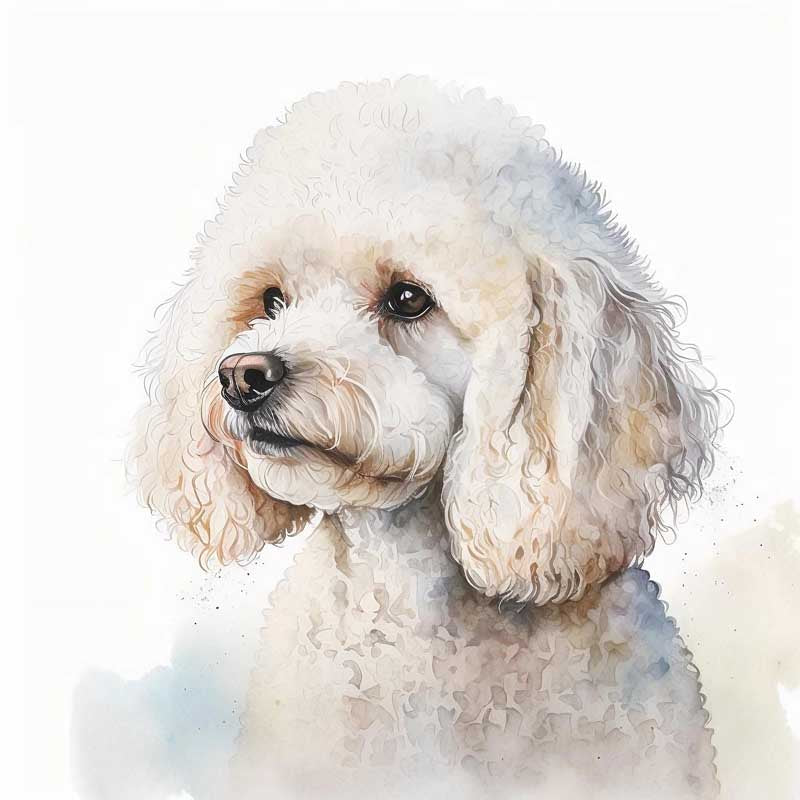 Posh Paws and Elegance: A Gallery of Poodle Dogs