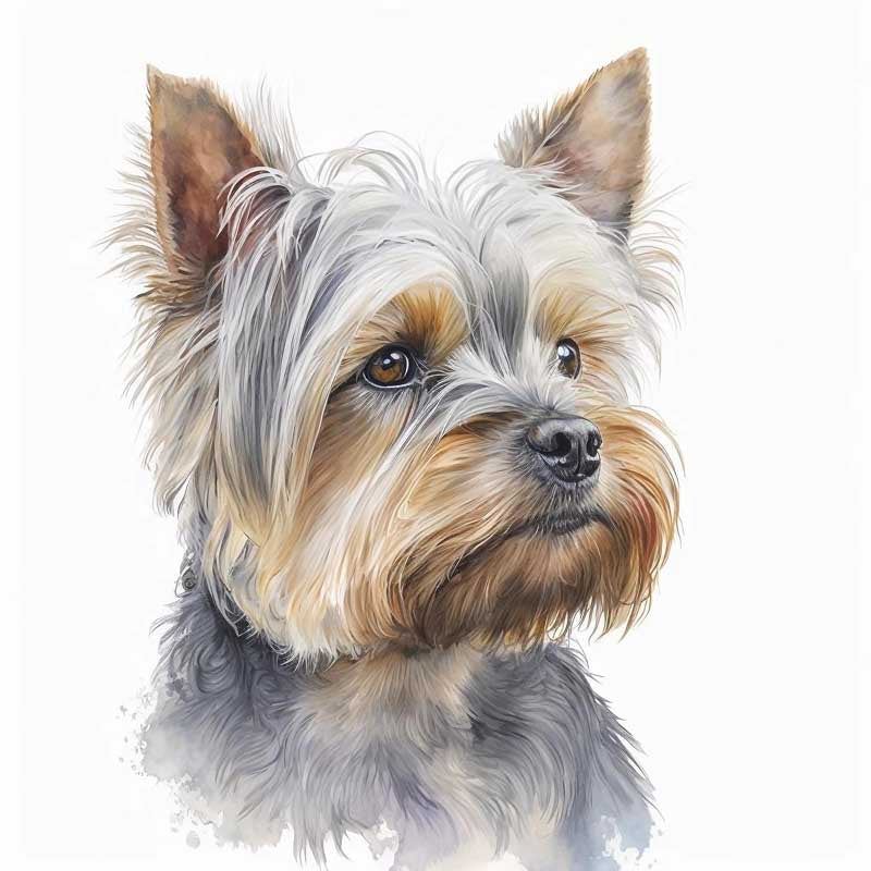 Lively Luxury: Adoring the Splendor of Yorkie Dogs