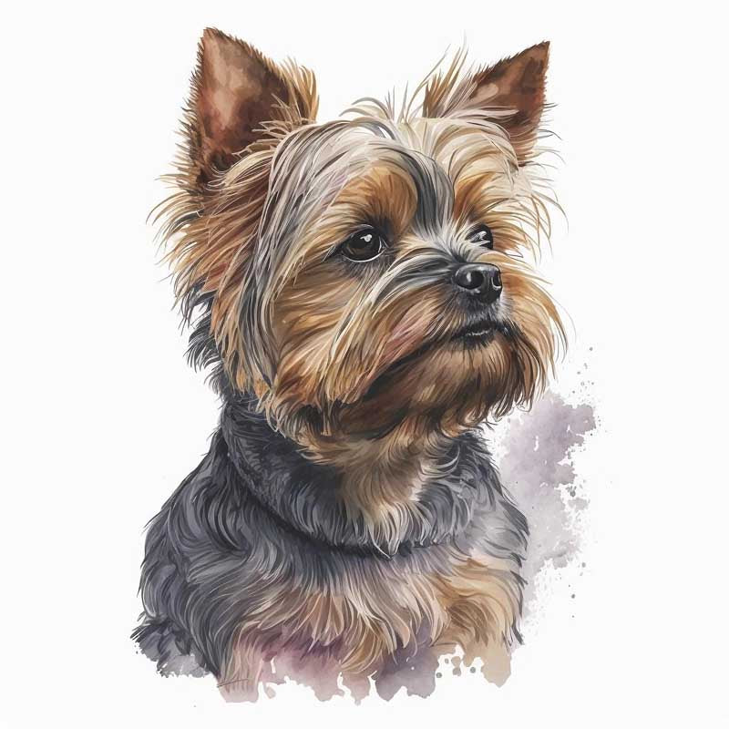 Lively Luxury: Adoring the Splendor of Yorkie Dogs