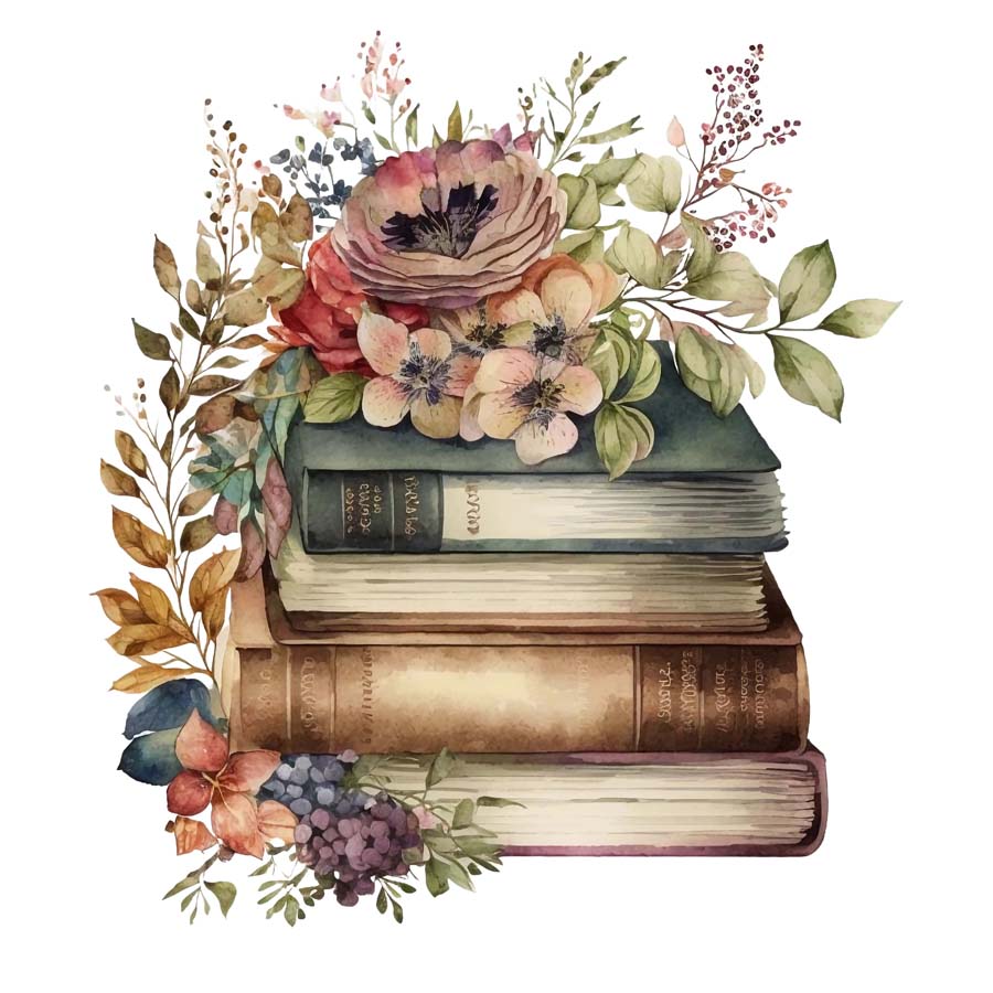 Literary Heights: A Tower of Books