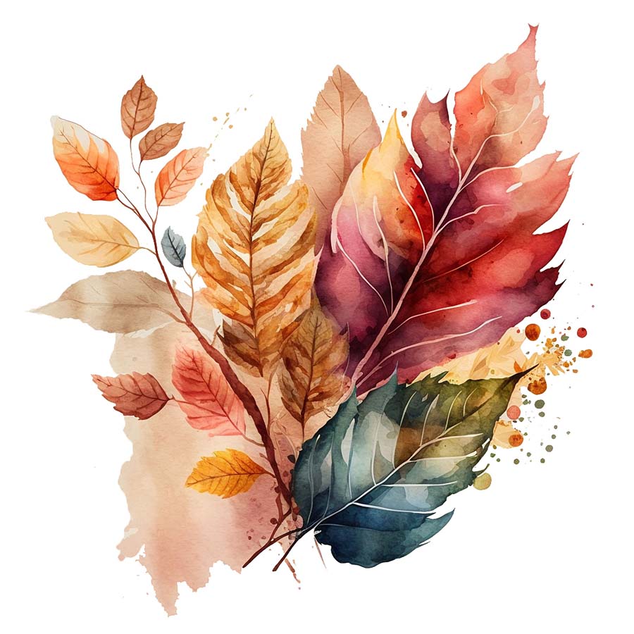 Falling Colors: Autumn Leaves' Symphony