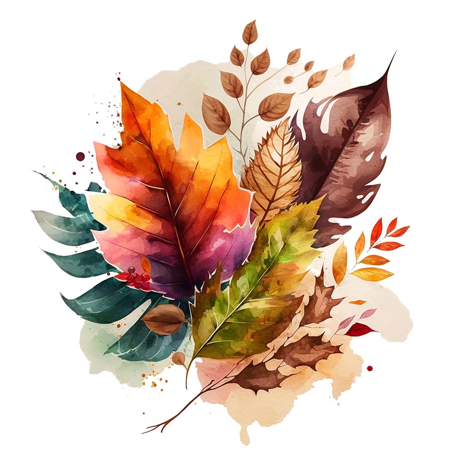 Falling Colors: Autumn Leaves' Symphony