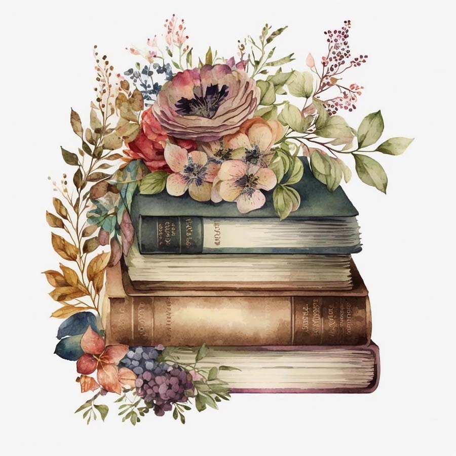 Literary Heights: A Tower of Books