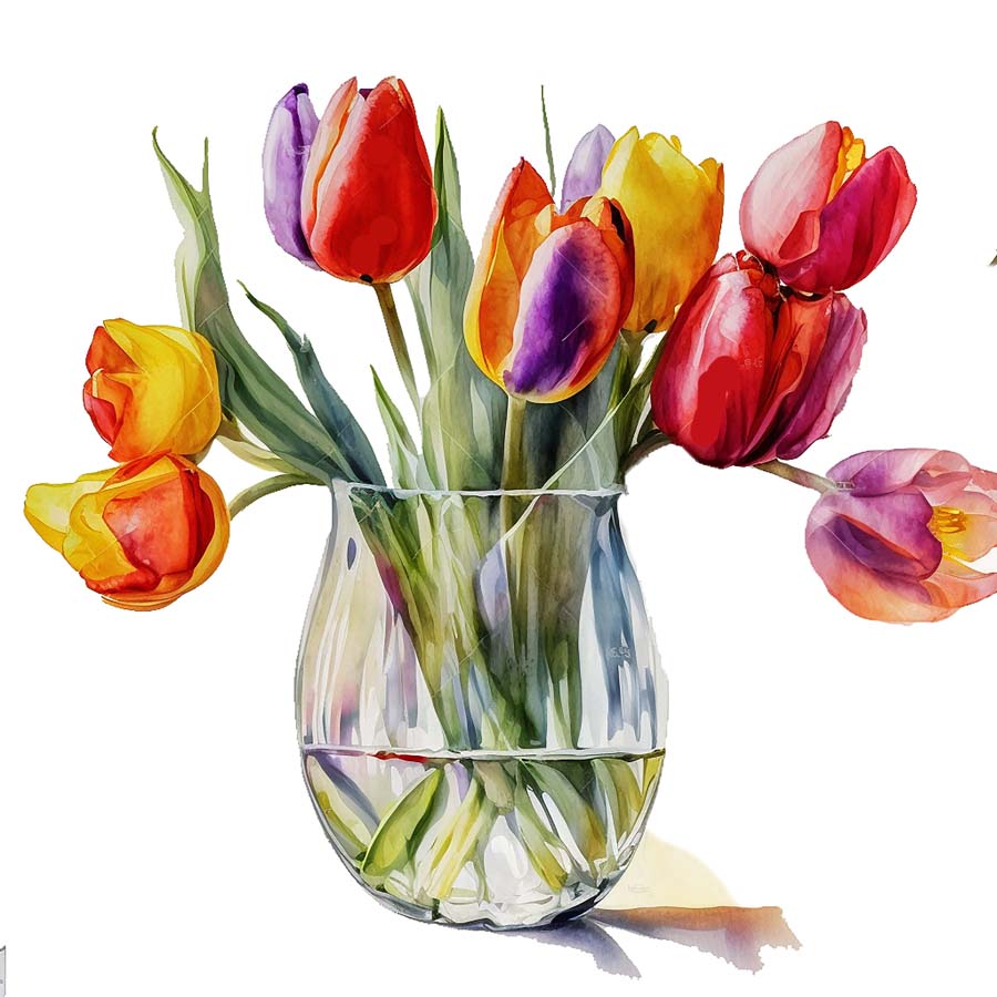 Tender Tulips: Nature's Grace in Bloom