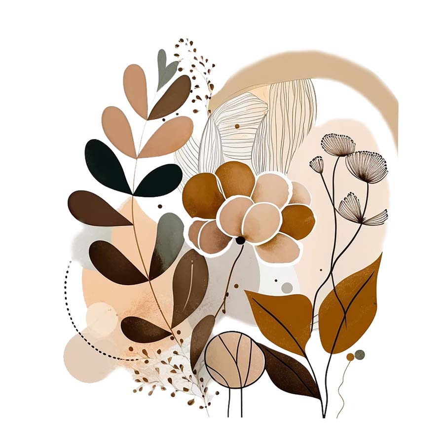 Boho Blossoms: Artistic Elegance