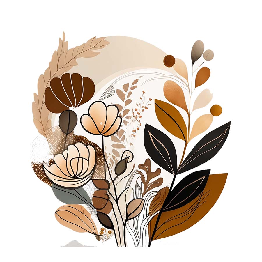 Boho Blossoms: Artistic Elegance