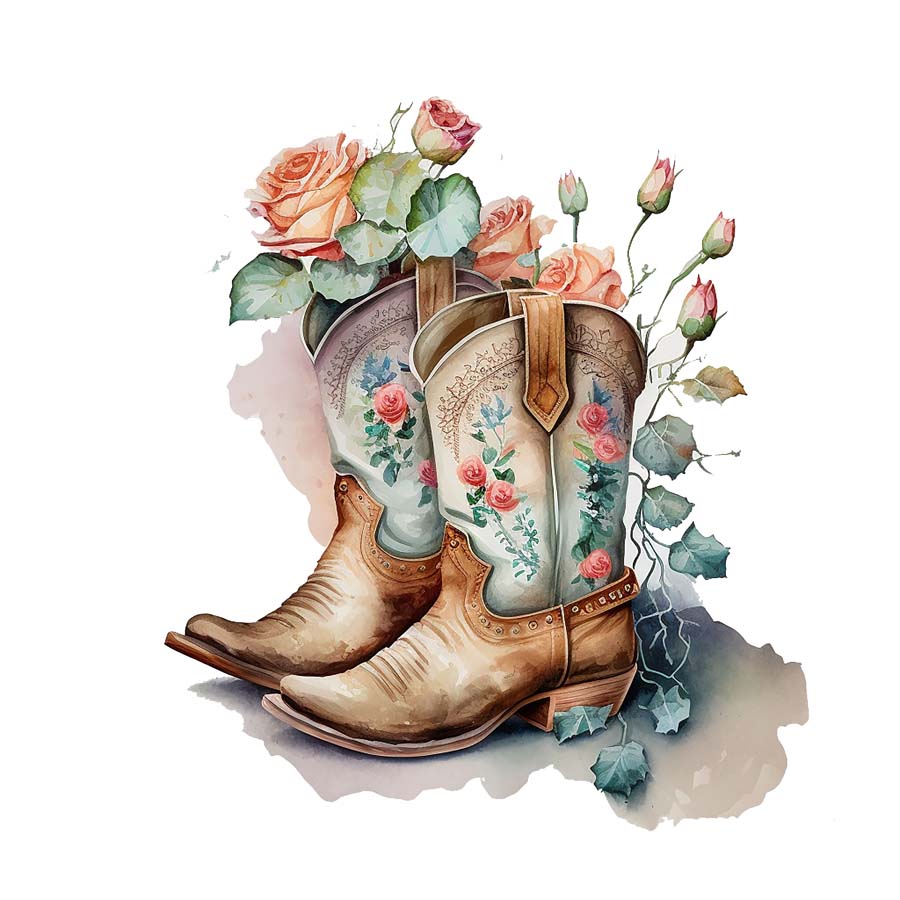 Blooms & Boots: Cowgirl Chic