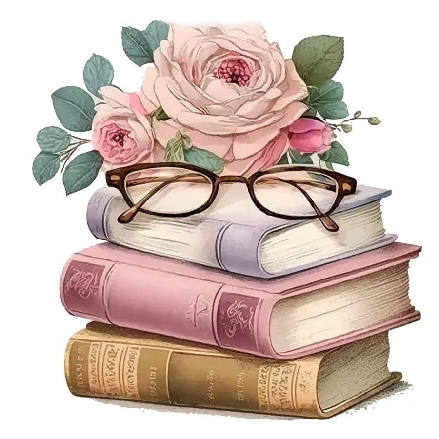 Literary Heights: A Tower of Books