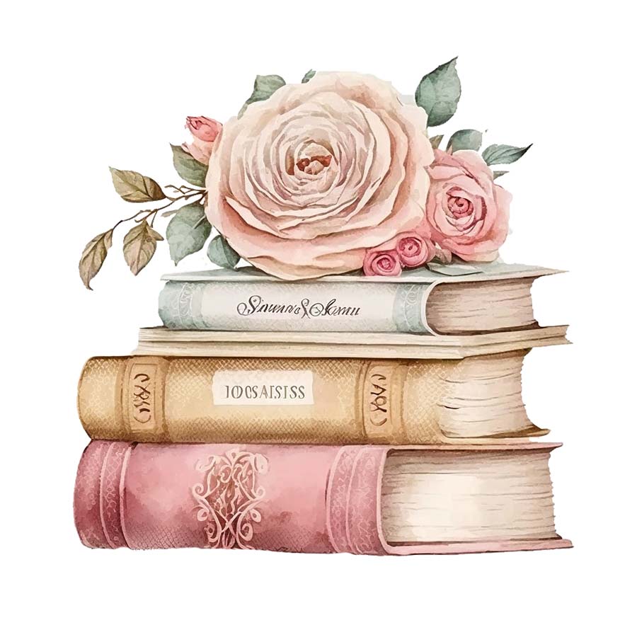 Literary Heights: A Tower of Books