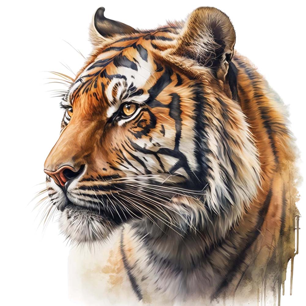 Water Color Wild Animal