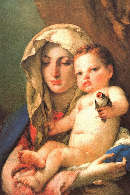 Madonna Of The Goldfinch