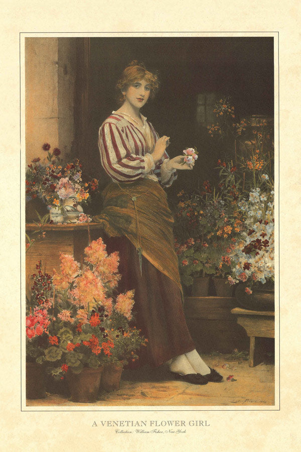 A Venetian Flower Girl