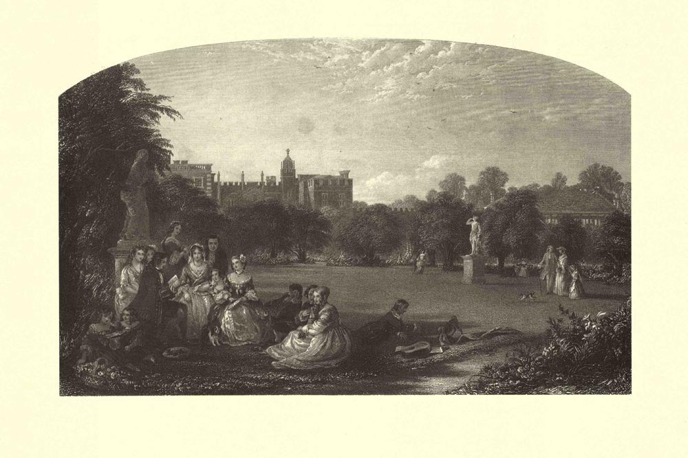 A Summer Afternoon At Hampton Court