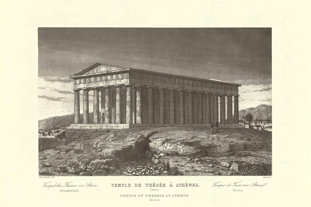 Theseus Temple In Athens