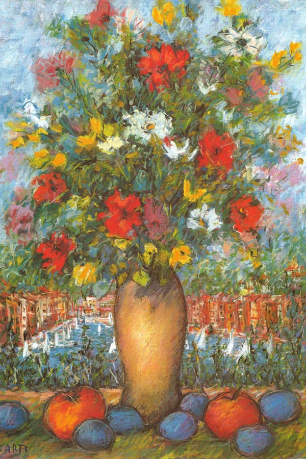 Still Life Flowers Vase