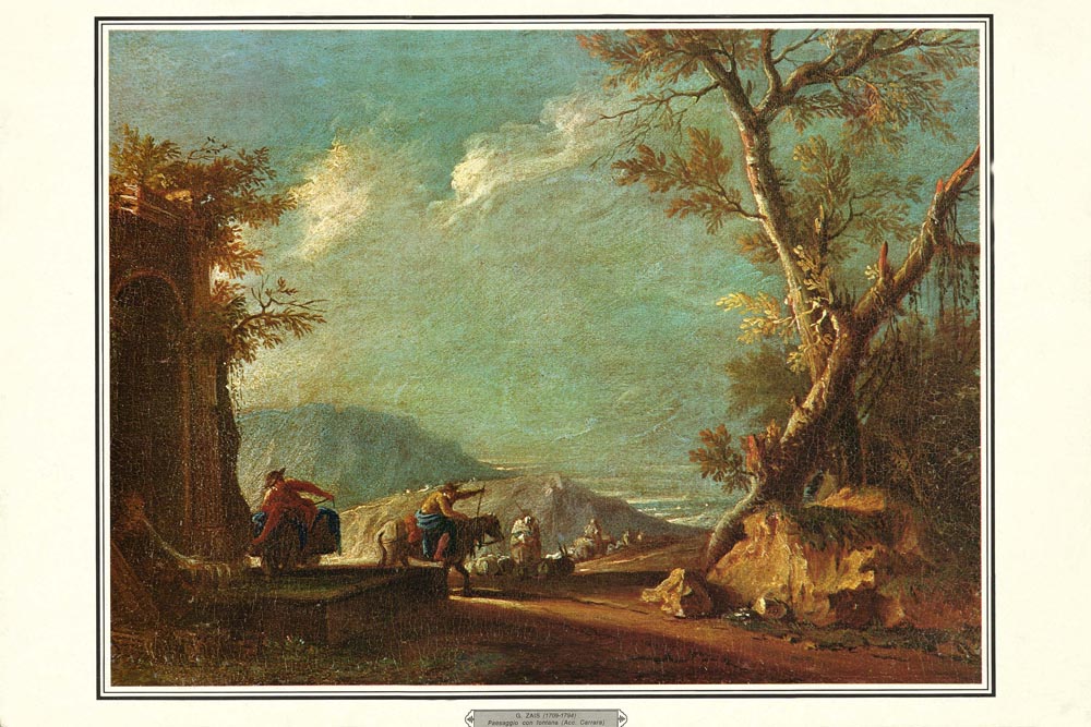 Landscape With Fountain