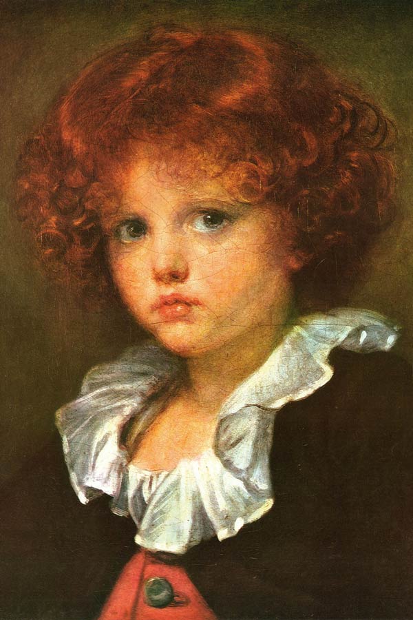 Little Boy In A Red Vest