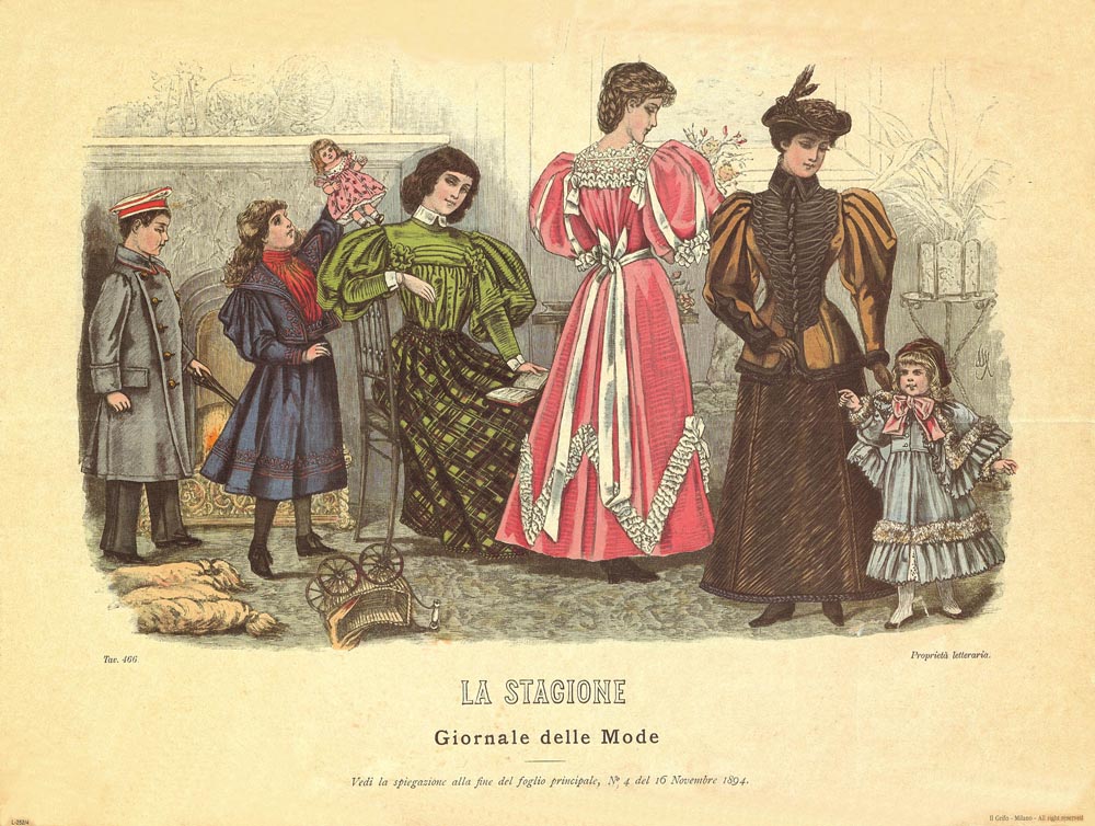 Antique Ladies Fashion Show II