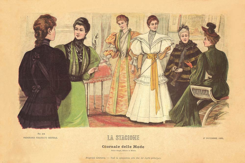Antique Ladies Fashion Show
