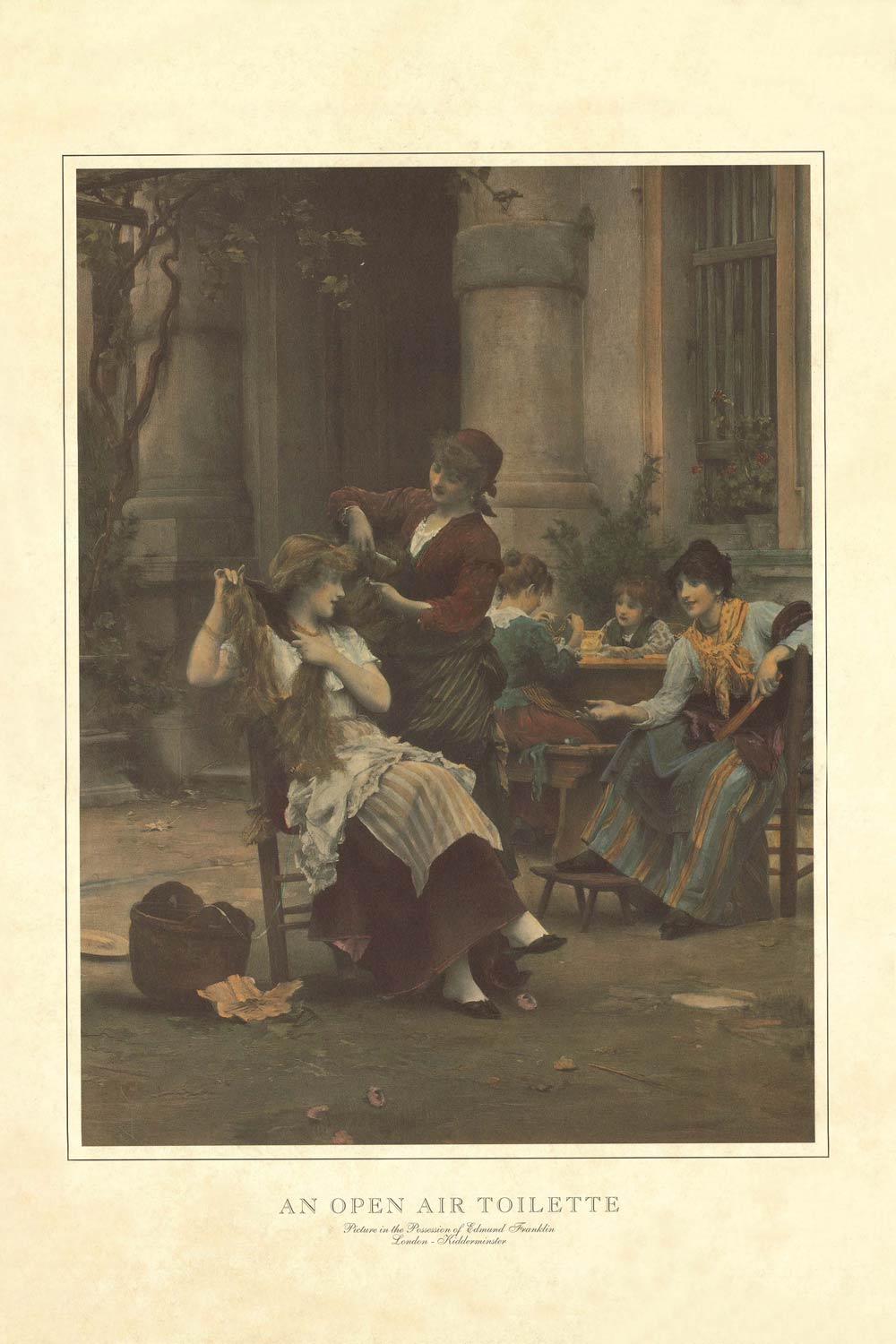 An open Air Toilette