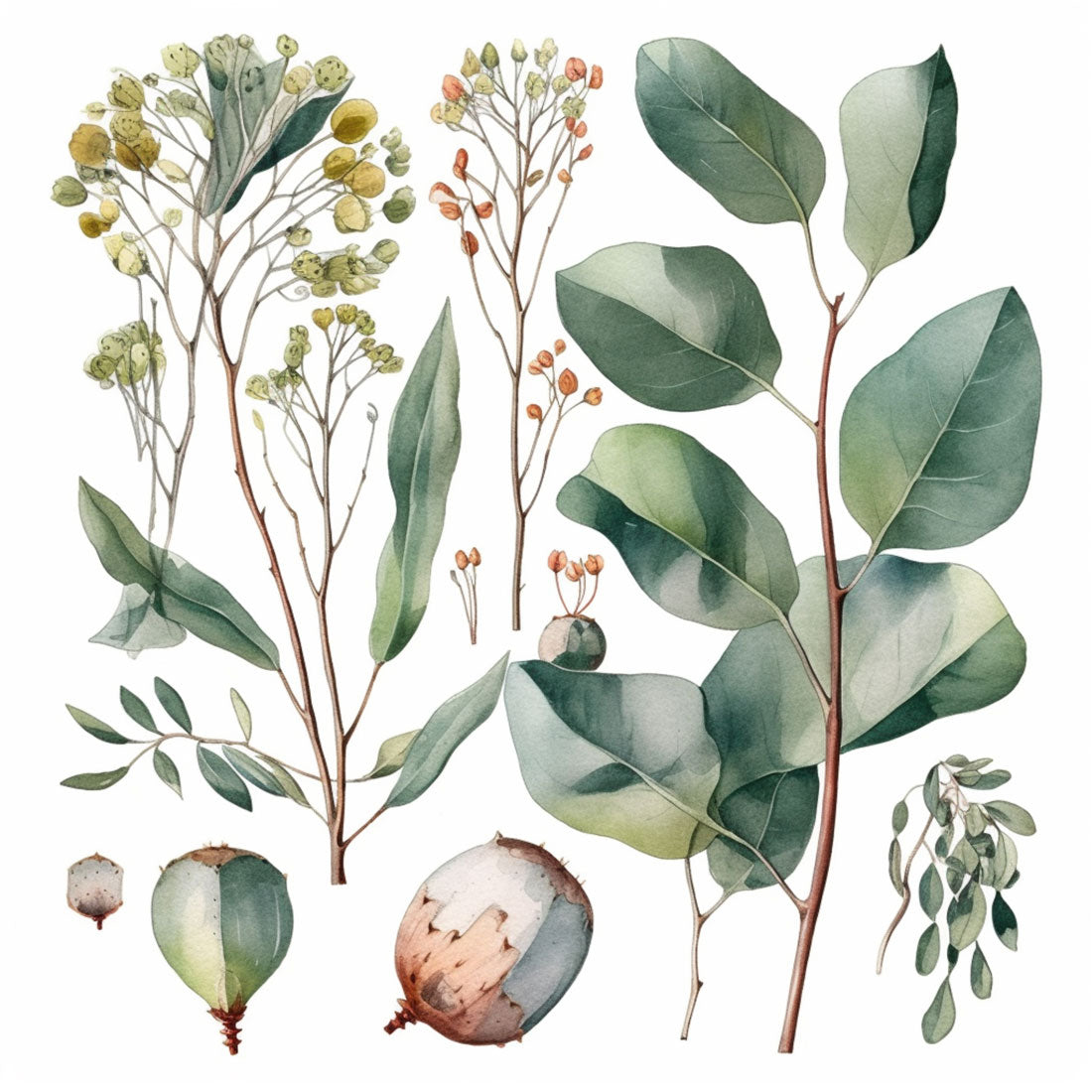 Eucalyptus Green Plant