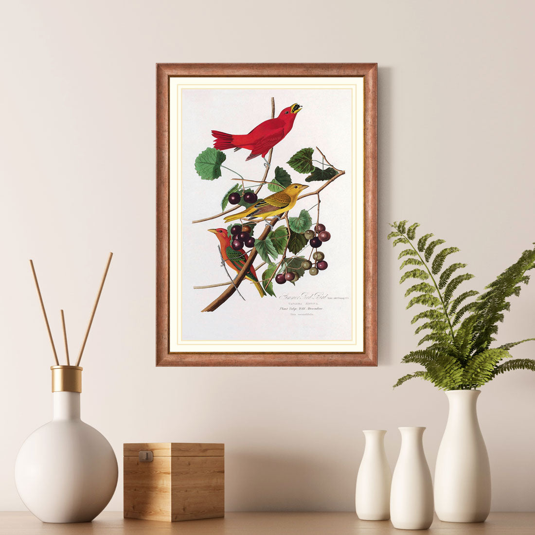Summer Red Bird