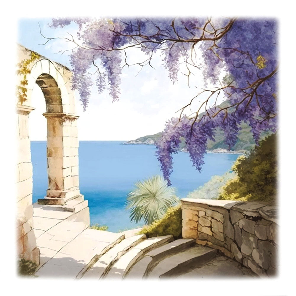 Beautiful view over Old Seaside Village