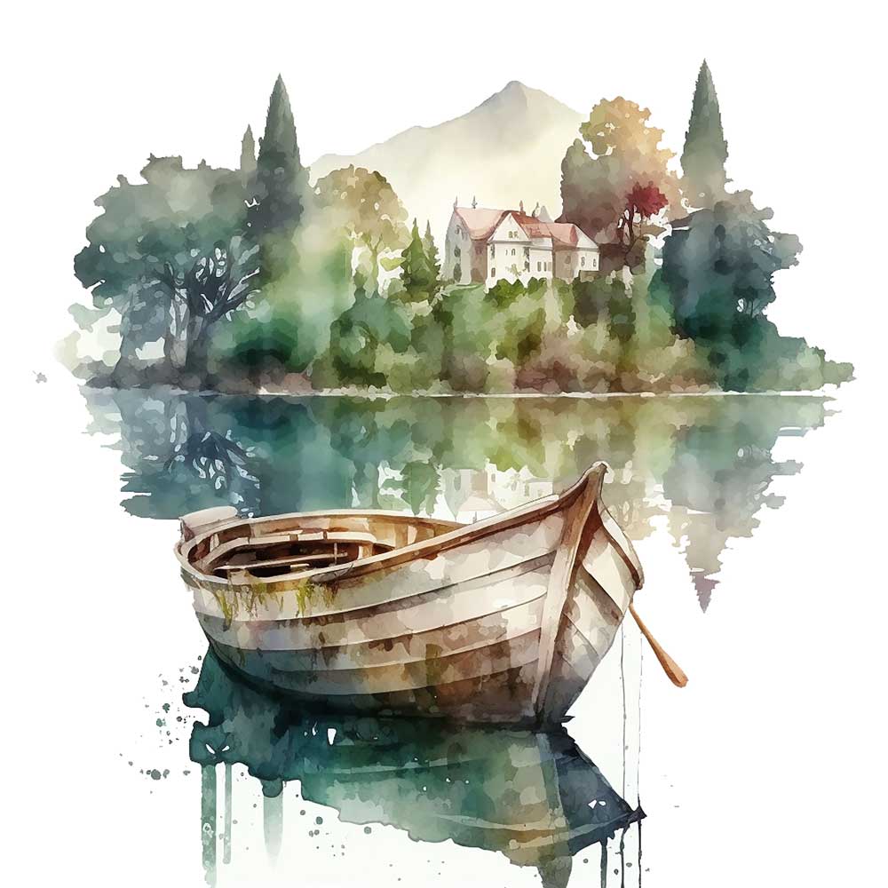 The Boat in River