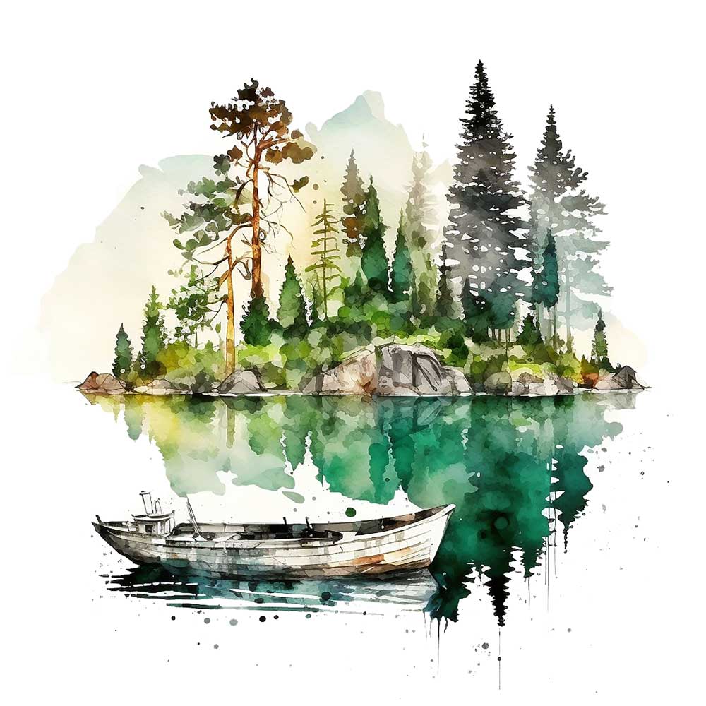 The Boat in River