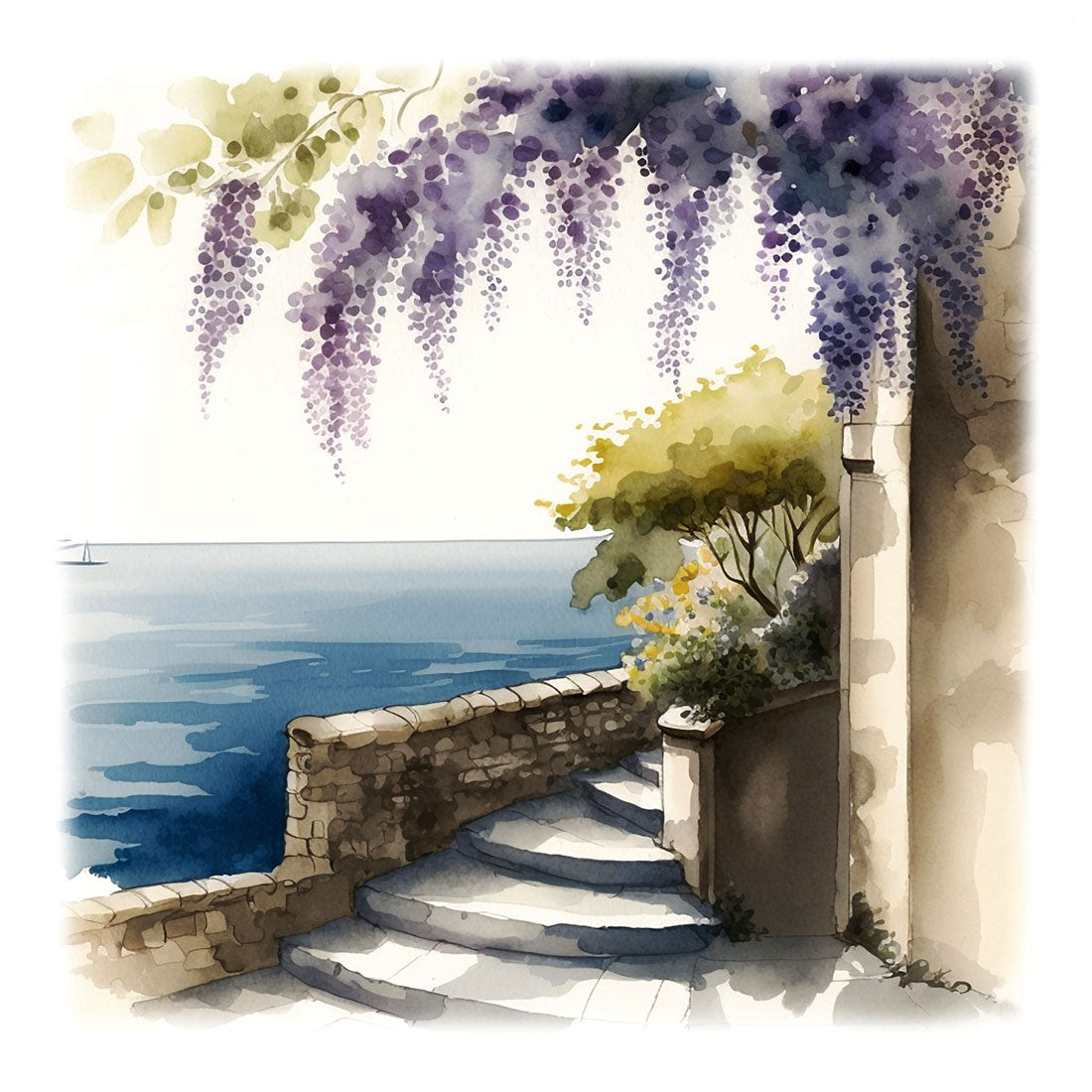 Beautiful view over Old Seaside Village