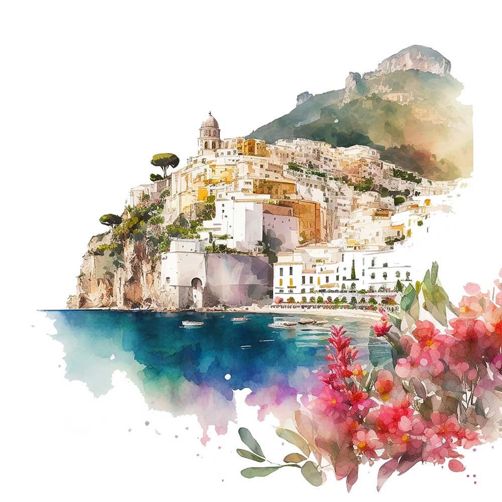 Beautiful view over Old Seaside Village