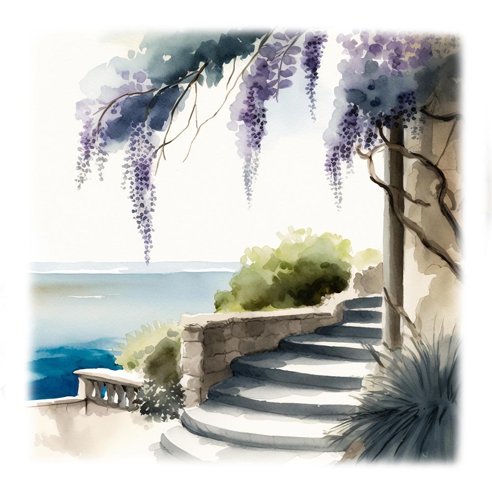 Beautiful view over Old Seaside Village