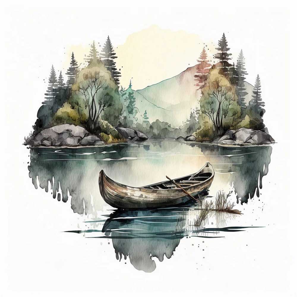 The Boat in River