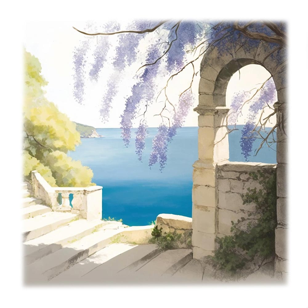 Beautiful view over Old Seaside Village
