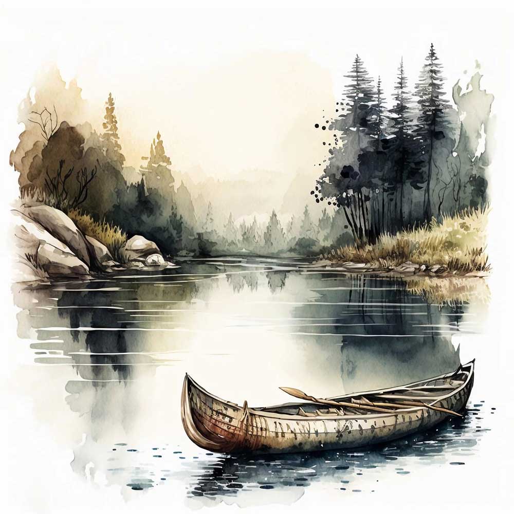 The Boat in River